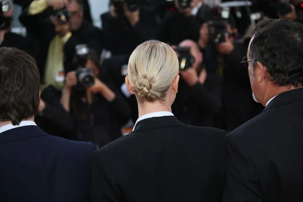 Aktorka Charlize na festiwalu filmowym w Cannes — Zdjęcie stockowe