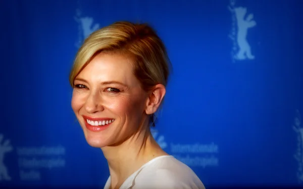 Cate Blanchett attends the 'Cinderella' photocall — Stock Photo, Image