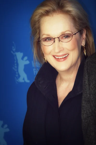 Actrice Meryl Streep woont ' de ijzeren dame ' Photocall — Stockfoto