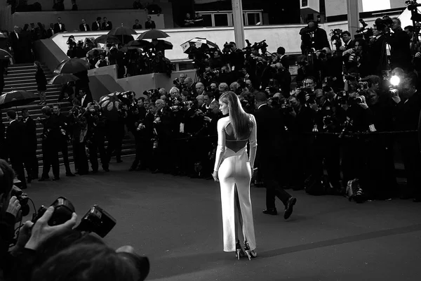 Una vista general de la atmósfera Palais des Festivals — Foto de Stock