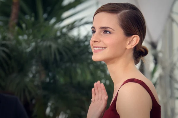 Actrice Emma Watson woont 'The Bling Ring' photocall — Stockfoto