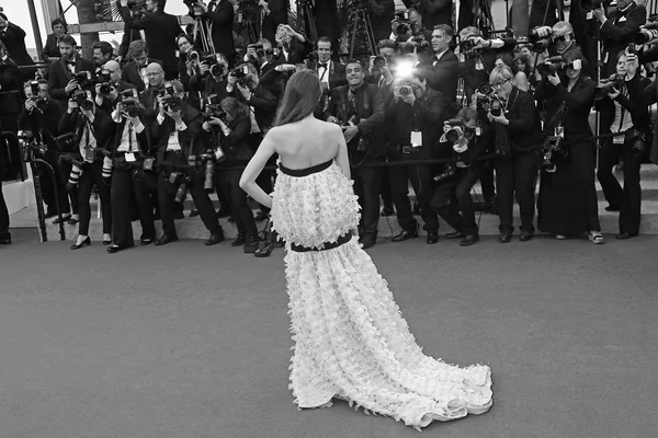 Летиция Каста приняла участие в церемонии открытия и премьере фильма "Благодать Монако" — стоковое фото