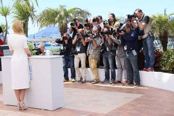 Νικόλ Κίντμαν φοιτά το photocall «Γκρέις του Μονακό» — Φωτογραφία Αρχείου