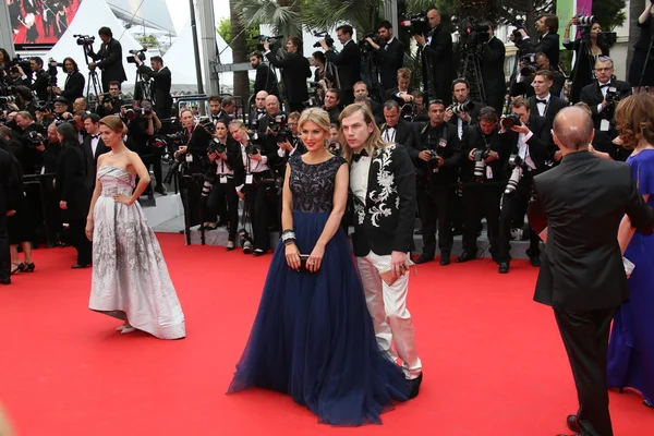 Общая атмосфера премьеры "Милосердия Монако" — стоковое фото