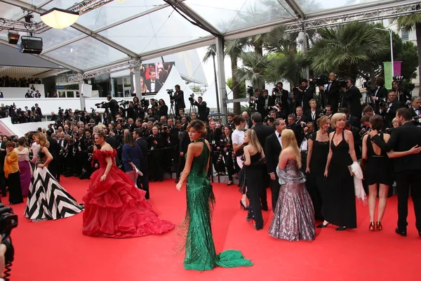 A general atmosphere of the 'Grace of Monaco' premiere — Stock Photo, Image