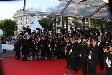 Photographer at gala premiere