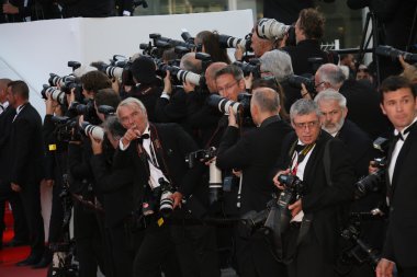 Photographer at the gala premiere
