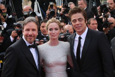 Emily Blunt, Denis Villeneuve ve Benicio Del Toro