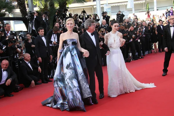 Cate Blanchett, Rooney Mara, Todd Haynes — Stock Photo, Image