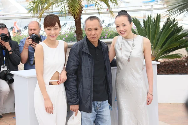 Hsieh Hsin-Ying, Hou Hsiao-Hsien, Sheu Fang-Yi — Stok fotoğraf