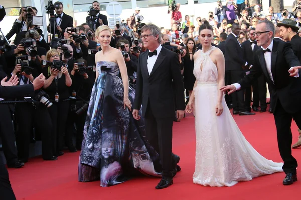 Cate Blanchett, Rooney Mara, Todd Haynes — Stock Photo, Image