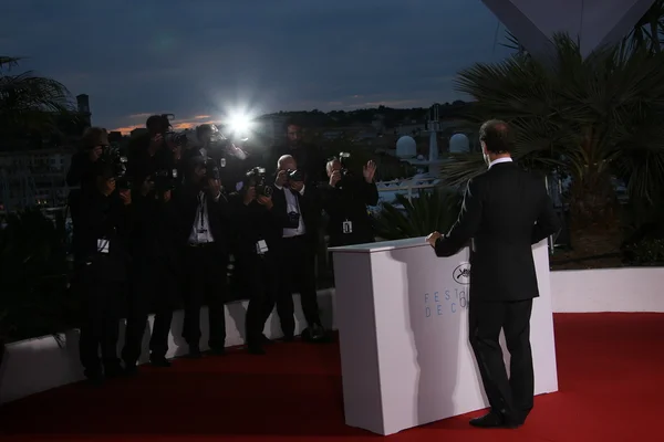 Vincent Lindon during the 68th annual Cannes Film Festival — Stock Photo, Image