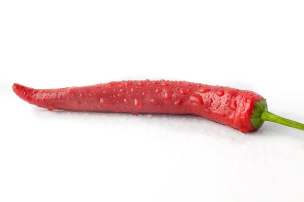 Červená paprika, pepř, paprika, chilli, chilli, chile, kajenský pepř — Stock fotografie