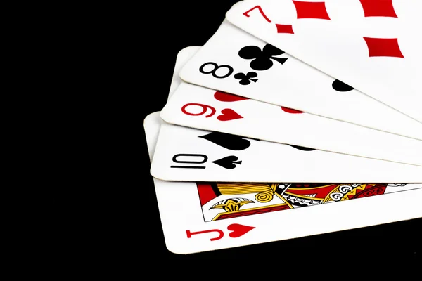 Naipes, naipes de poker, juegos de cartas, naipes, juego de naipes — Foto de Stock