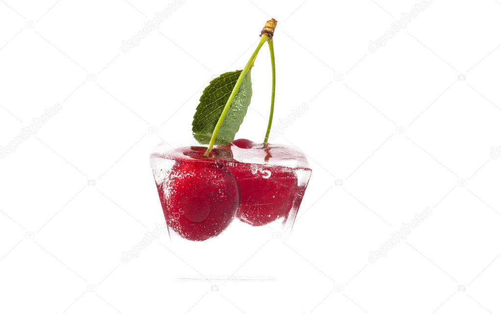 Cherry, cherry tree, red ripe cherries