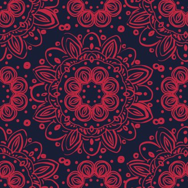 Kusursuz çiçek deseni