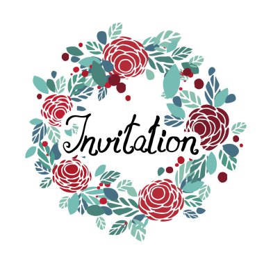 düğün davetiyesi şablonu