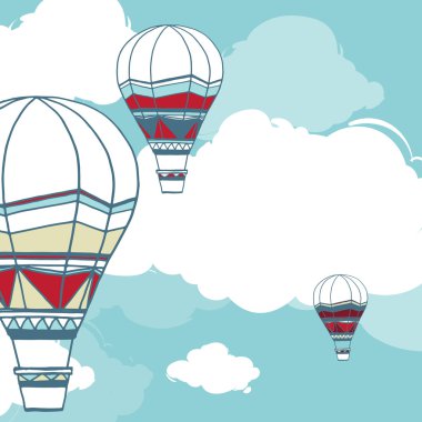 Sıcak Hava Balonları Gökyüzünde