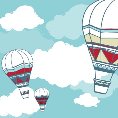 Sıcak Hava Balonları Gökyüzünde