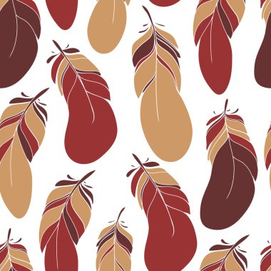 Güzel tüyleri sorunsuz arka plan