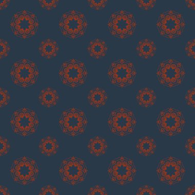 Kusursuz Çiçeksiz Desen Arkaplanı