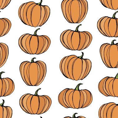 Balkabaklarıyla kusursuz desen