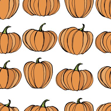 Balkabaklarıyla kusursuz desen