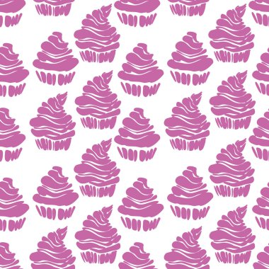 Lezzetli kek seamless modeli