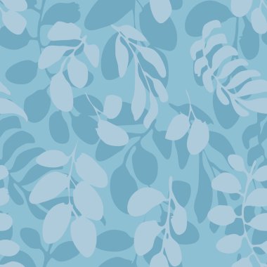 Yaprakları ile sonsuz zarif doku