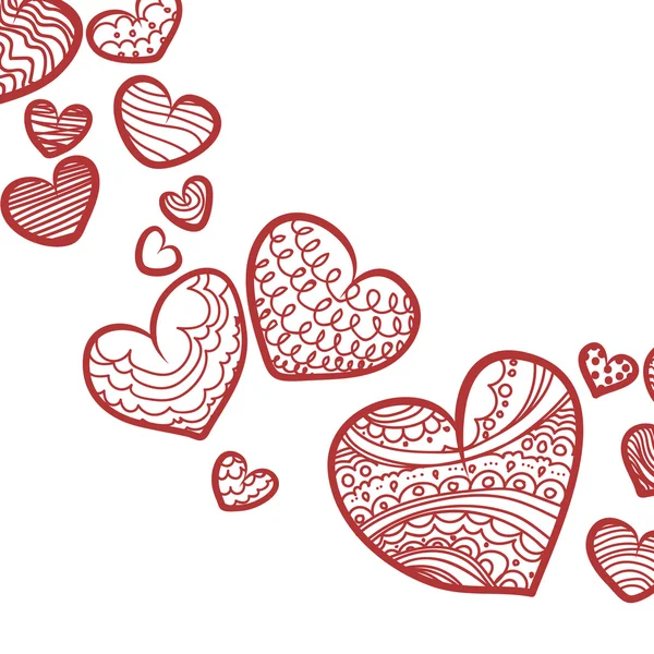 Bonne carte Saint-Valentin — Image vectorielle
