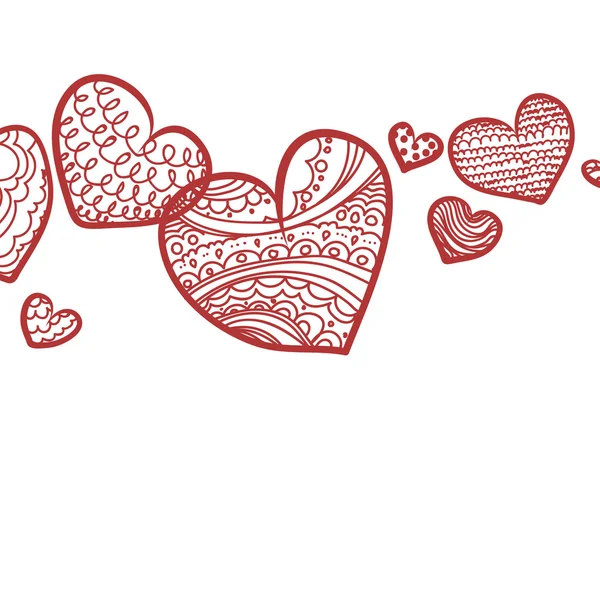 Feliz tarjeta de San Valentín — Vector de stock