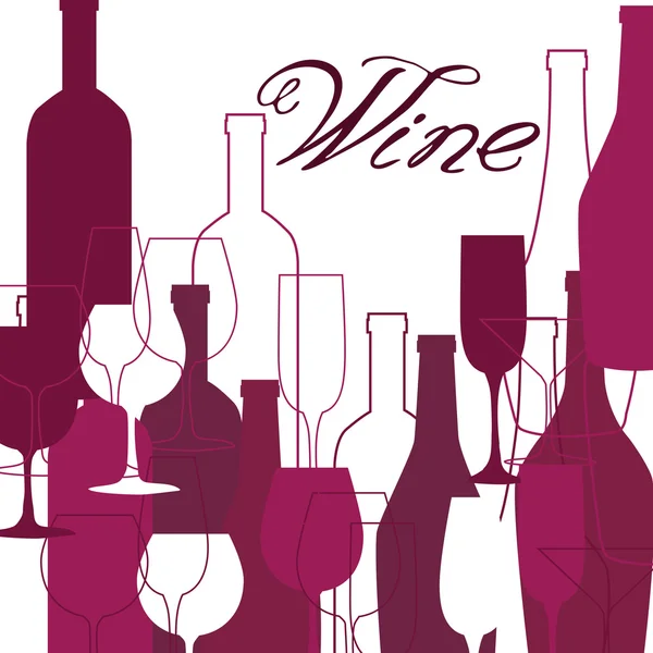 Restaurant or wine bar menu design
