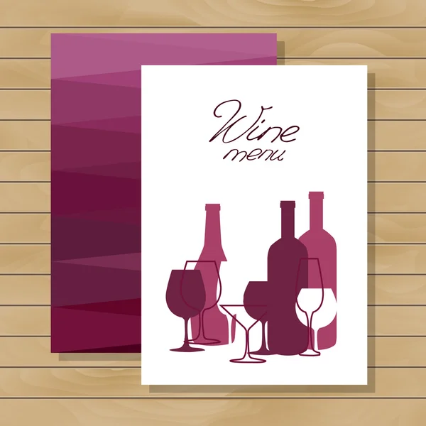 Design for wine event — Stok Vektör