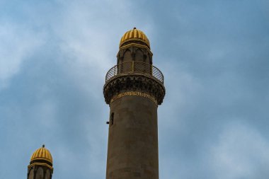 Taza Pir camisi. İslam ve din kavramı. Bakü, Azerbaycan. 02.15.2025.