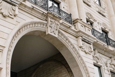 Şehir mimarisi. Bakü, Azerbaycan. 21.09.2025.