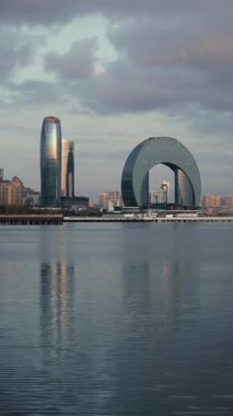 Bakü'nün güzel cityscape