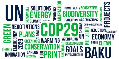 Birleşmiş Milletler İklim Değişikliği Konferansı veya UNFCCC Partileri Konferansı, COP29, 29. Bakü Olimpiyat Stadyumu 11-22 Kasım 2024 tarihleri arasında Azerbaycan 'ın Bakü kentinde düzenlenmiştir..