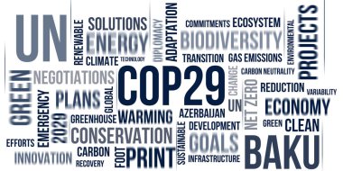 Birleşmiş Milletler İklim Değişikliği Konferansı veya UNFCCC Partileri Konferansı, COP29, 29. Bakü Olimpiyat Stadyumu 11-22 Kasım 2024 tarihleri arasında Azerbaycan 'ın Bakü kentinde düzenlenmiştir..