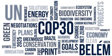 Birleşmiş Milletler İklim Değişikliği Konferansı veya Birleşmiş Milletler İklim Değişikliği Konferansı 'nın 30. oturumu olan UNFCCC, COP30 partileri konferansı. Brezilya Belem 'deki Hangar Kongre Merkezi' nde 10-21 Kasım 2025 tarihleri arasında düzenlenmiştir..