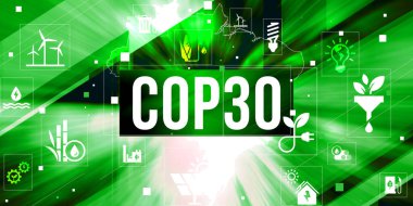 Birleşmiş Milletler İklim Değişikliği Konferansı veya Birleşmiş Milletler İklim Değişikliği Konferansı 'nın 30. oturumu olan UNFCCC, COP30 partileri konferansı. Brezilya Belem 'deki Hangar Kongre Merkezi' nde 10-21 Kasım 2025 tarihleri arasında düzenlenmiştir..