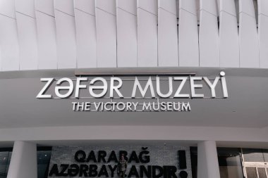 Karabağ, Azerbaycan 'dır! 44 günlük Vatanseverlik Savaşı. Zafer Müzesi. Bakü, Azerbaycan. 01.02.2026.