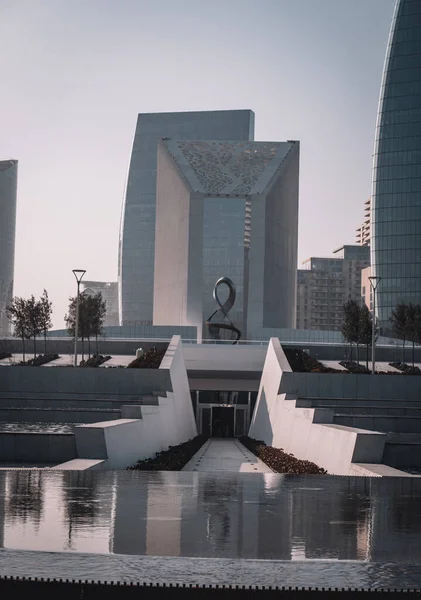 Karabağ, Azerbaycan 'dır! 44 günlük Vatanseverlik Savaşı. Zafer Parkı, Zafer Kemeri, Zafer Anıtı. Bakü, Azerbaycan. 01.02.2026.