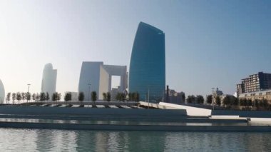 Karabağ, Azerbaycan 'dır! 44 günlük Vatanseverlik Savaşı. Zafer Parkı, Zafer Kemeri, Zafer Anıtı. Bakü, Azerbaycan. 01.02.2026.