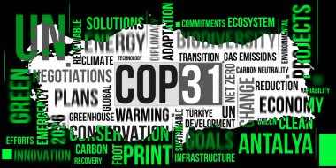COP31 İklim Değişikliği Konferansı Yeşil Teknoloji ve Küresel Sürdürülebilirlik. BM İklim Değişikliği Konferansı - Antalya, Türkiye, 9-20 Kasım 2026. Yazı işleri müdürü Bakü, Azerbaycan. 11 Şubat 2026.