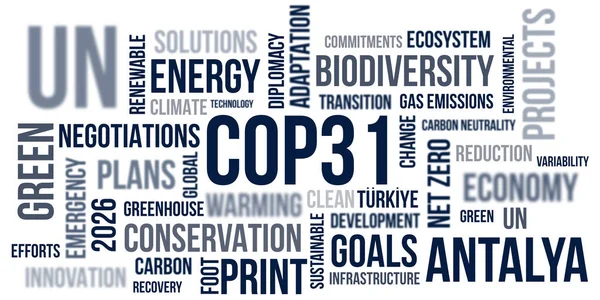 COP31 İklim Değişikliği Konferansı Yeşil Teknoloji ve Küresel Sürdürülebilirlik. BM İklim Değişikliği Konferansı - Antalya, Türkiye, 9-20 Kasım 2026. Yazı işleri müdürü Bakü, Azerbaycan. 11 Şubat 2026.