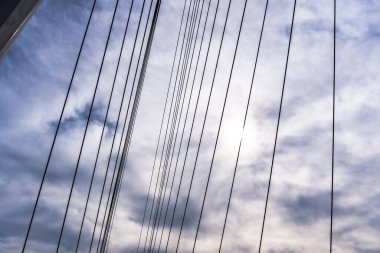 Yaya Köprüsü ve Times Meydanı Kompleksi 2025. Bakü Beyaz Şehir Bölgesi. Şehir binası, inşaat ve şehir planlama konsepti. Bakü, Azerbaycan. 14.02.2026.