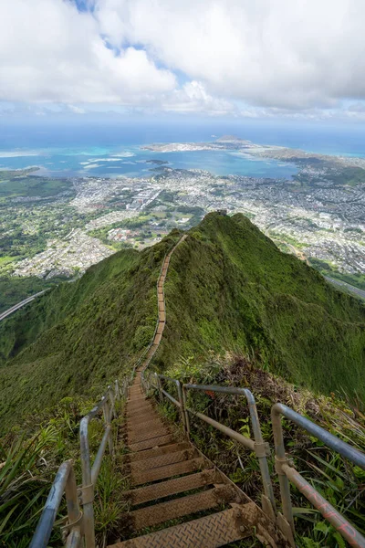 Hawaii 'deki cennete giden merdiven..
