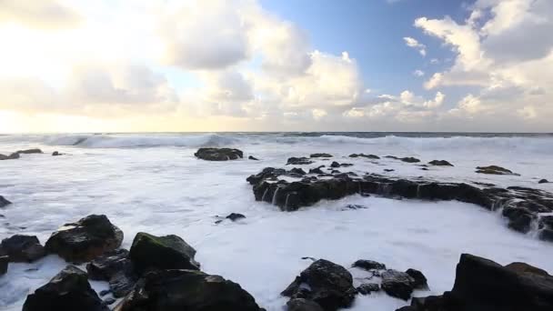 Hermoso paisaje marino — Vídeo de stock