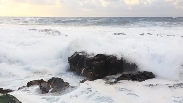 Bellissimo paesaggio marino — Video Stock