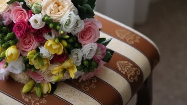 Bridal Bouquet — Stock Video